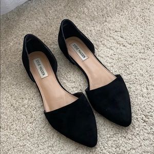 Steve Madden black flats